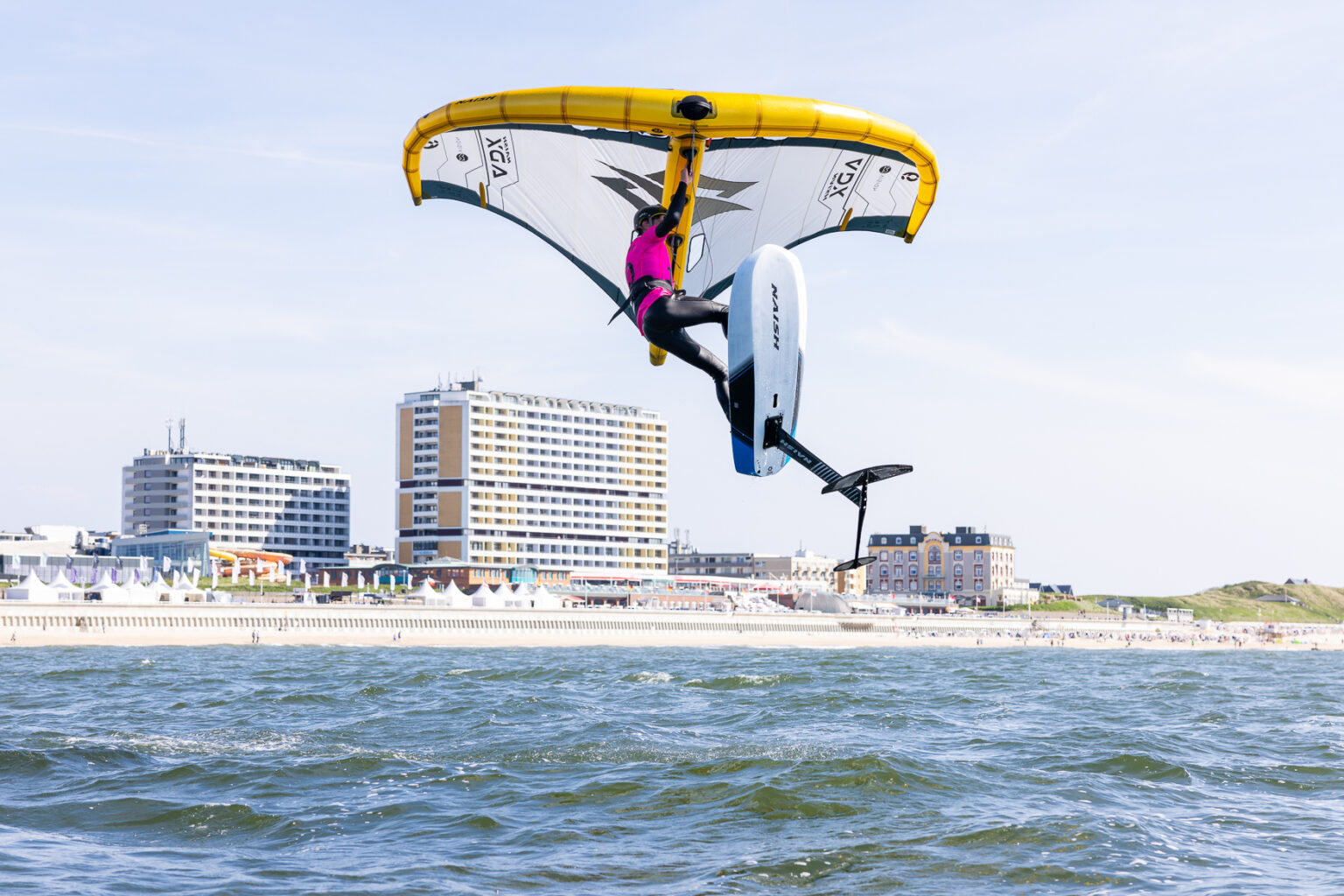 Wingfoilen beim California Summer Opening Sylt 2024